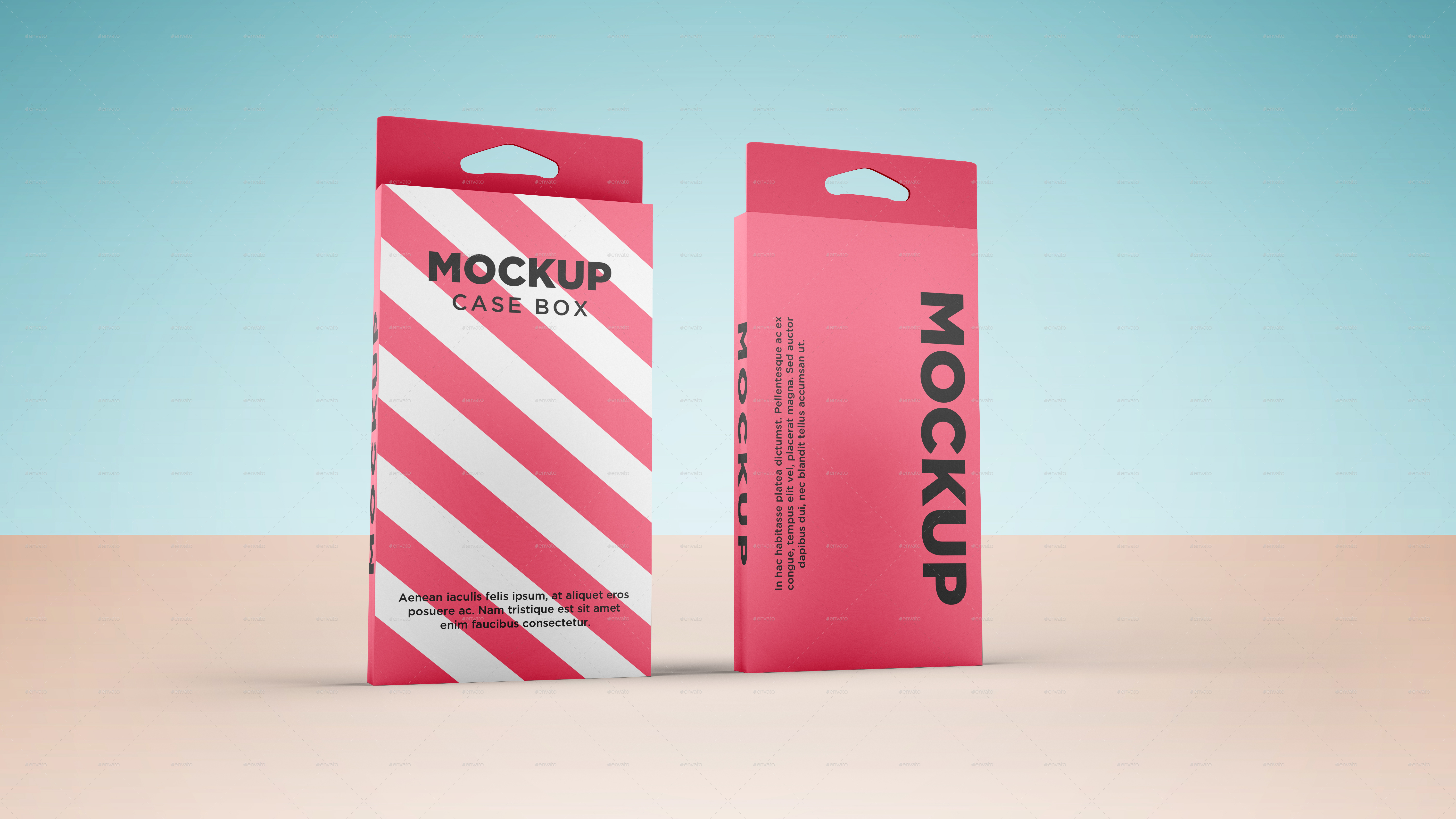 Case Box Packaging Mockup, Graphics GraphicRiver